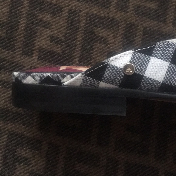 NWOT*Sam Edelman Gingham Mules, Size 9 - Picture 8 of 8